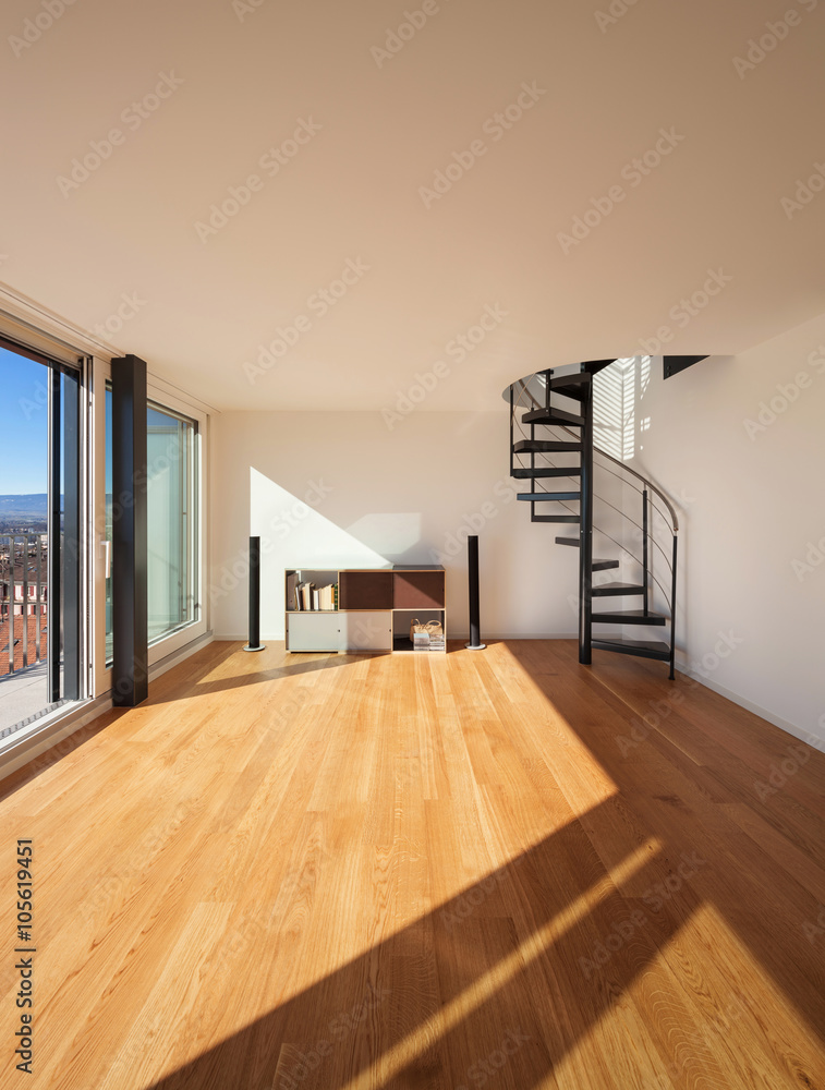 Obraz premium Interior, wide open space