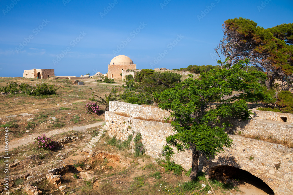 Fortezza of Rethymno Crete Greece