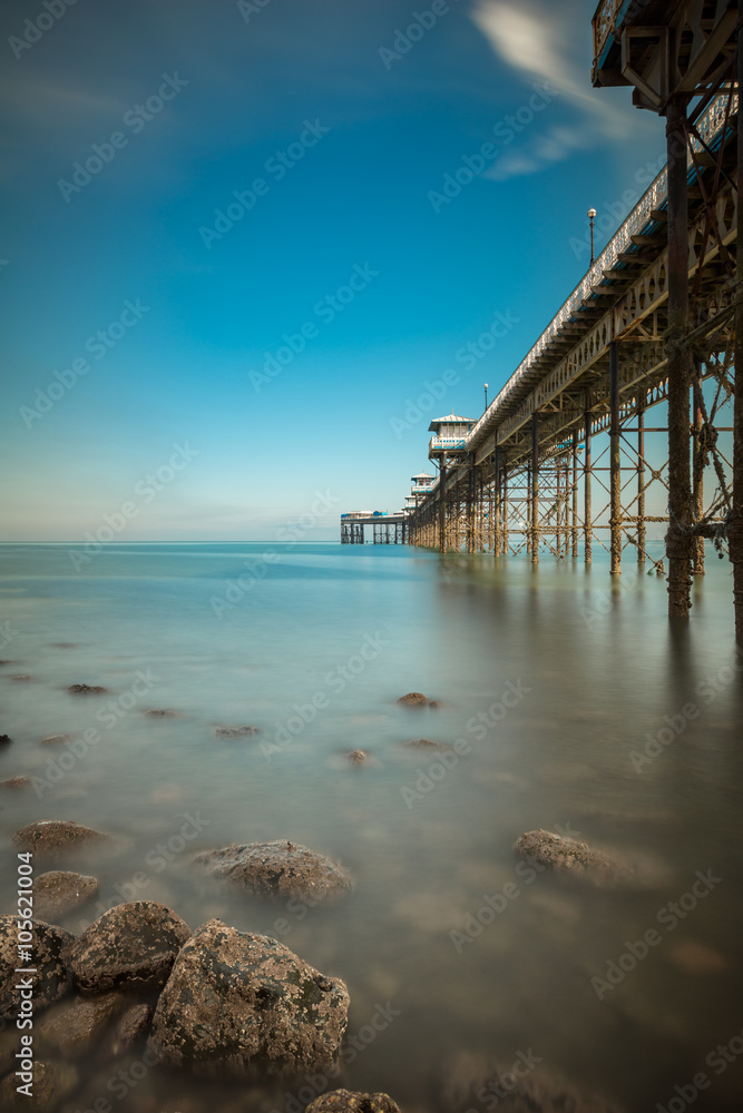 Pier at Llandudno, North Wales Pier at Llandudno, North Wales