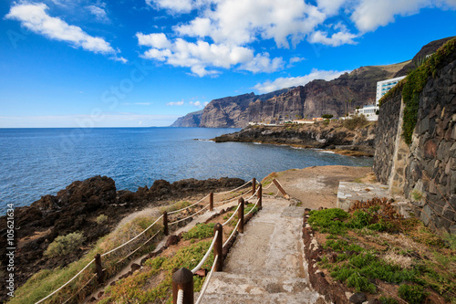 Beautiful Tenerife seascape - Los Gigantes photo
