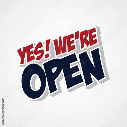 yes we are open store