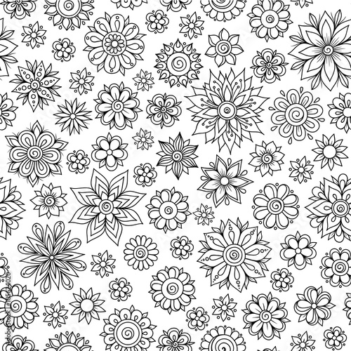 Pattern for coloring book.