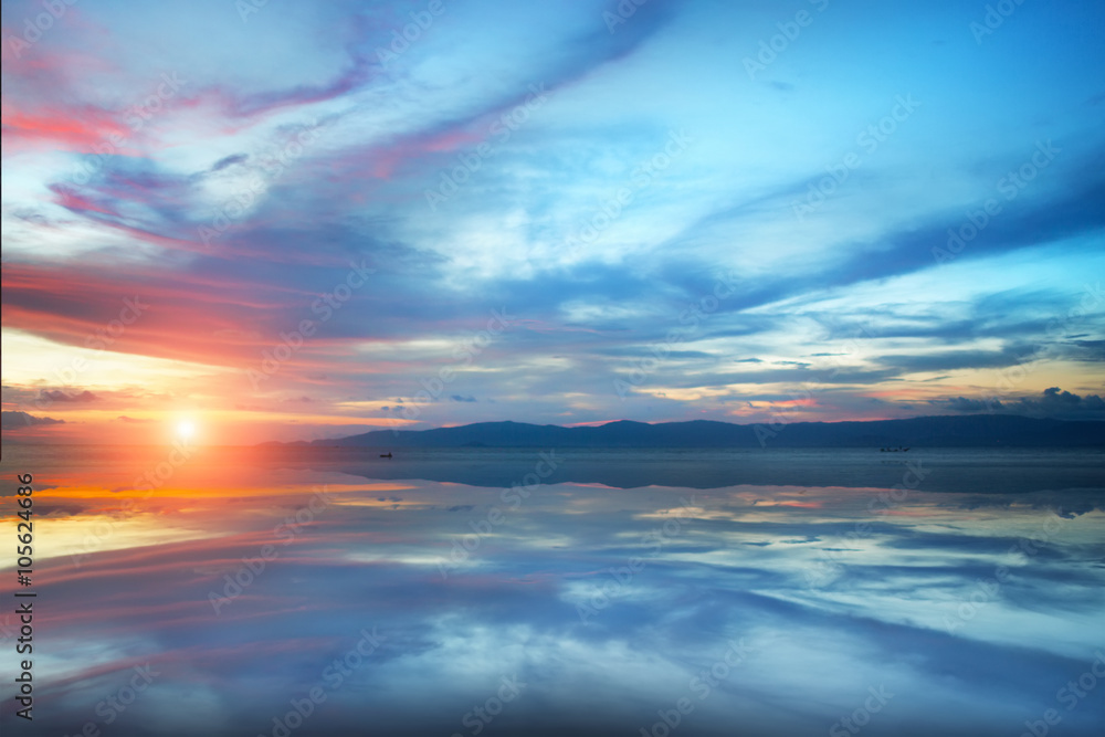 Obraz premium Sky with clouds