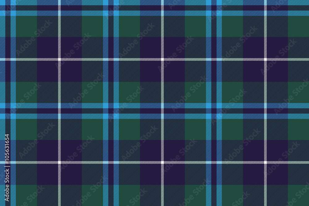 Fototapeta premium douglas tartan seamless pattern fabric texture