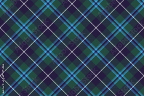 Εκτύπωση καμβά douglas tartan fabric texture seamless diagonal pattern