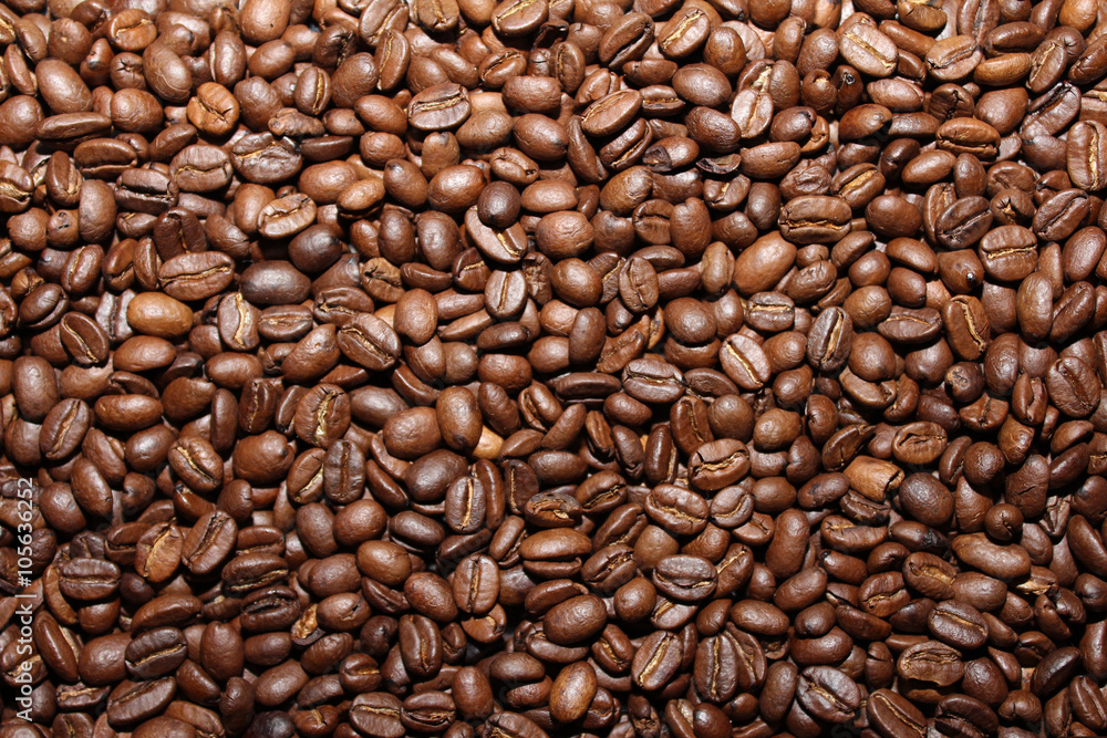 Obraz premium Coffee beans roasted