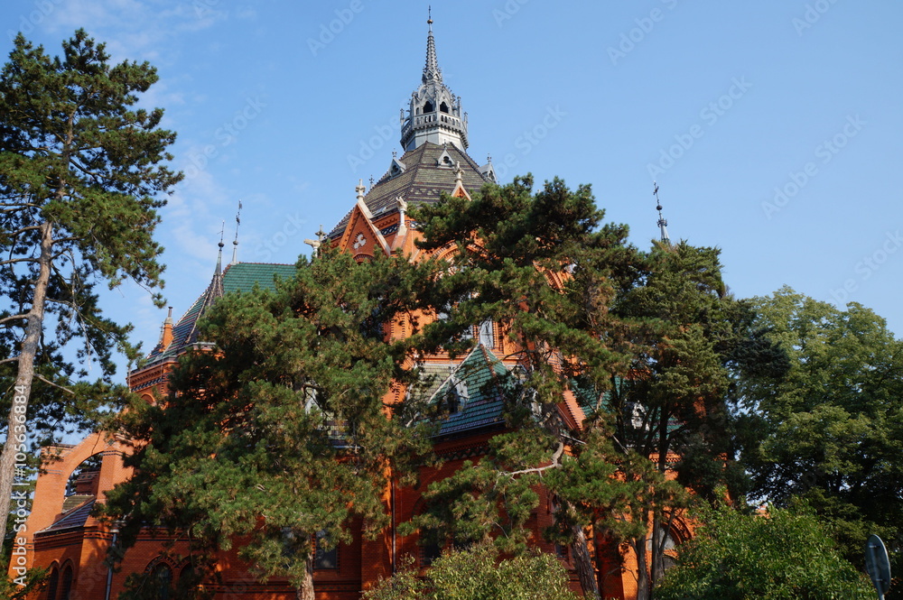 Kościół Nawiedzenia Marii Panny, Brzecław, Czechy - obrazy, fototapety, plakaty 