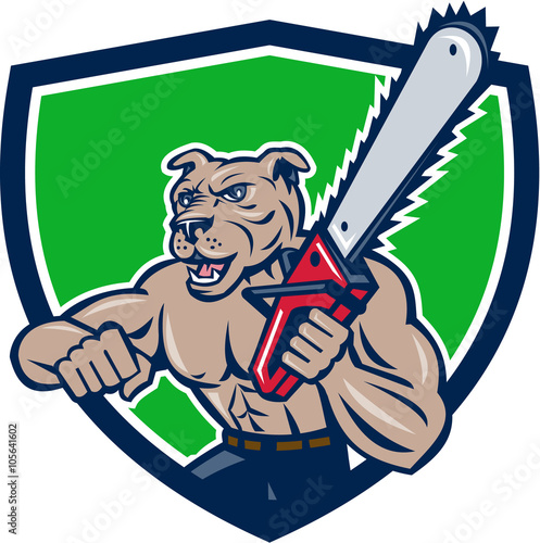 Mongrel Lumberjack Tree Surgeon Arborist Chainsaw Crest
