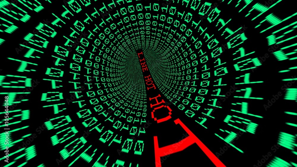Hot line data tunnel Hot line data tunnel