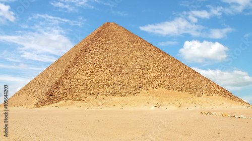 Timelapse of the Red (North) Pyramid in Dahshur, Egypt