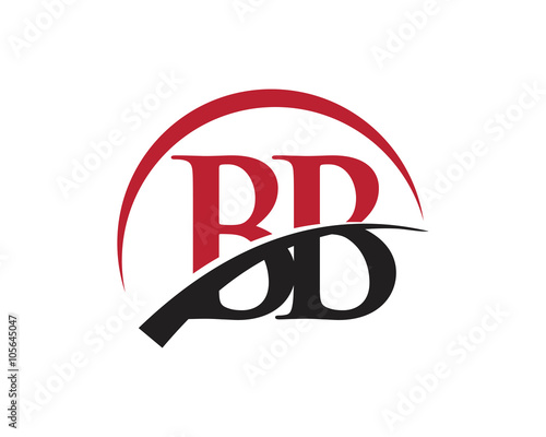 BB red letter logo swoosh