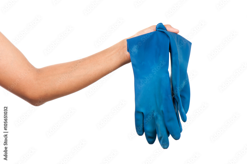 rubber glove rubber glove