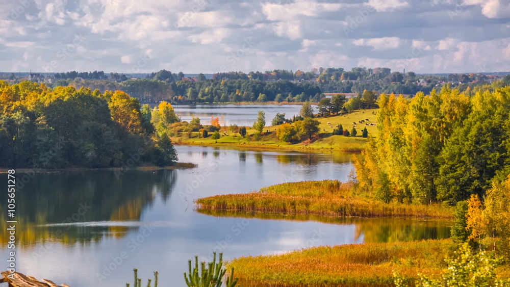 Autumn day timelapse Autumn day timelapse