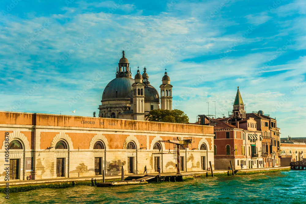 Fototapeta premium Panoramic view of Giudecca Island, Venice, Italy