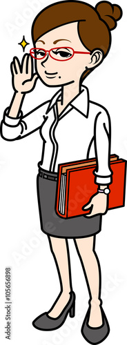 女性秘書
