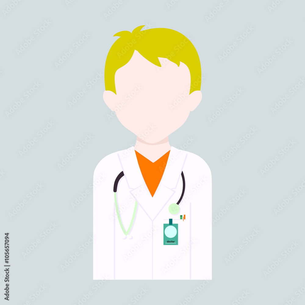 Fototapeta premium Doctor Character