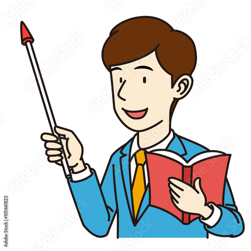 スーツの男性_指導