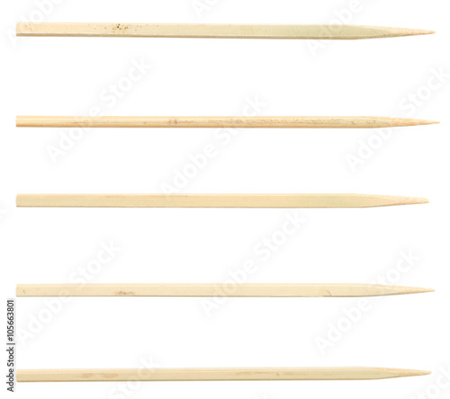 toothpick isolated on white