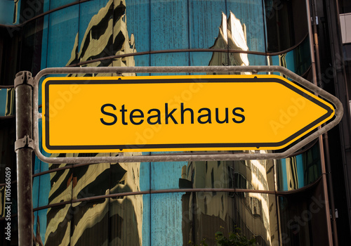 Schild 42 - Steakhaus