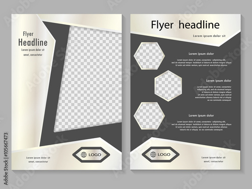Business brochure or cover