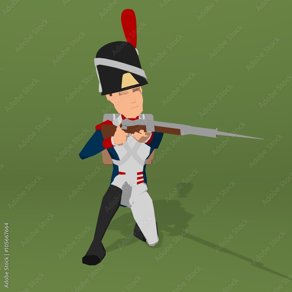 Napoleonic soldier Napoleonic soldier