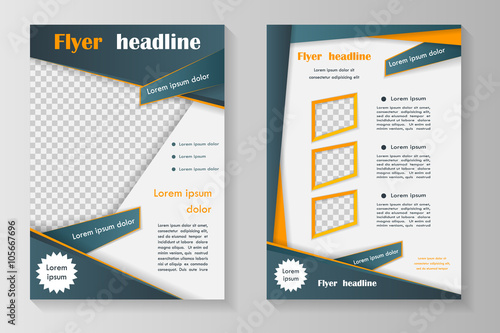 Business brochure or cover