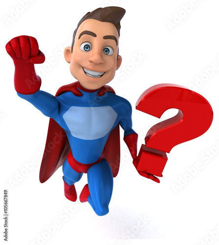 Fun superhero