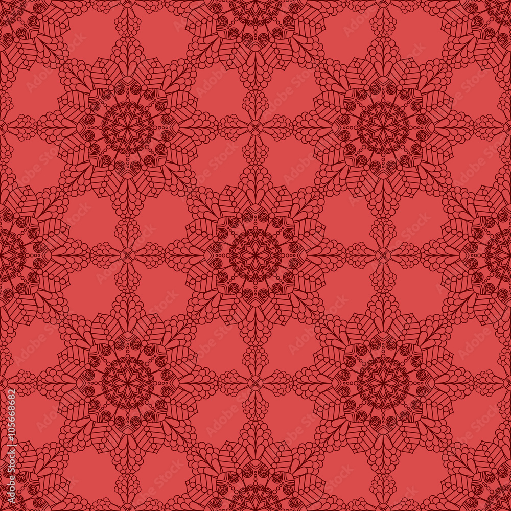 Abstract Seamless Pattern Like Lace. Vintage Ornament Pattern. I