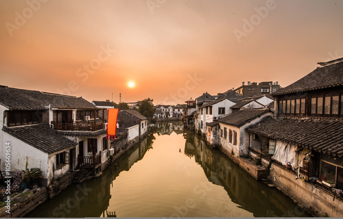 Fotografie Ancient Villages, old-town of tongli -Suzhou, China