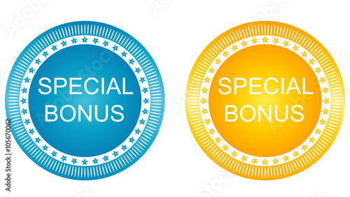 special bonus buttons