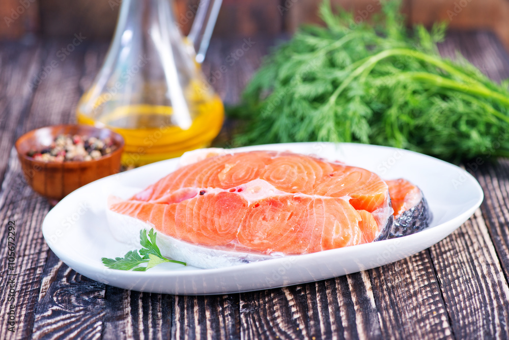 raw salmon raw salmon