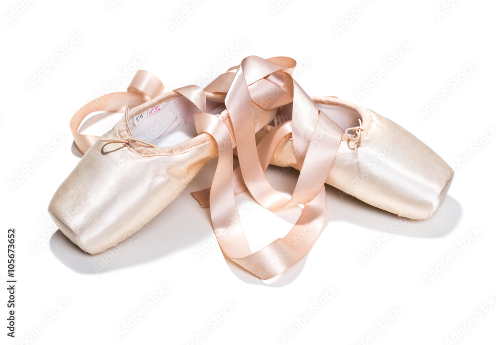 © fotofabrika - Pink ballet shoes isolated © fotofabrika - Pink ballet shoes isolated