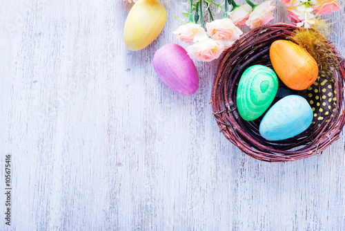 decorative painted Easter eggs