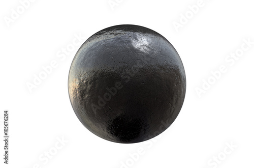 Shotput Ball Isolated