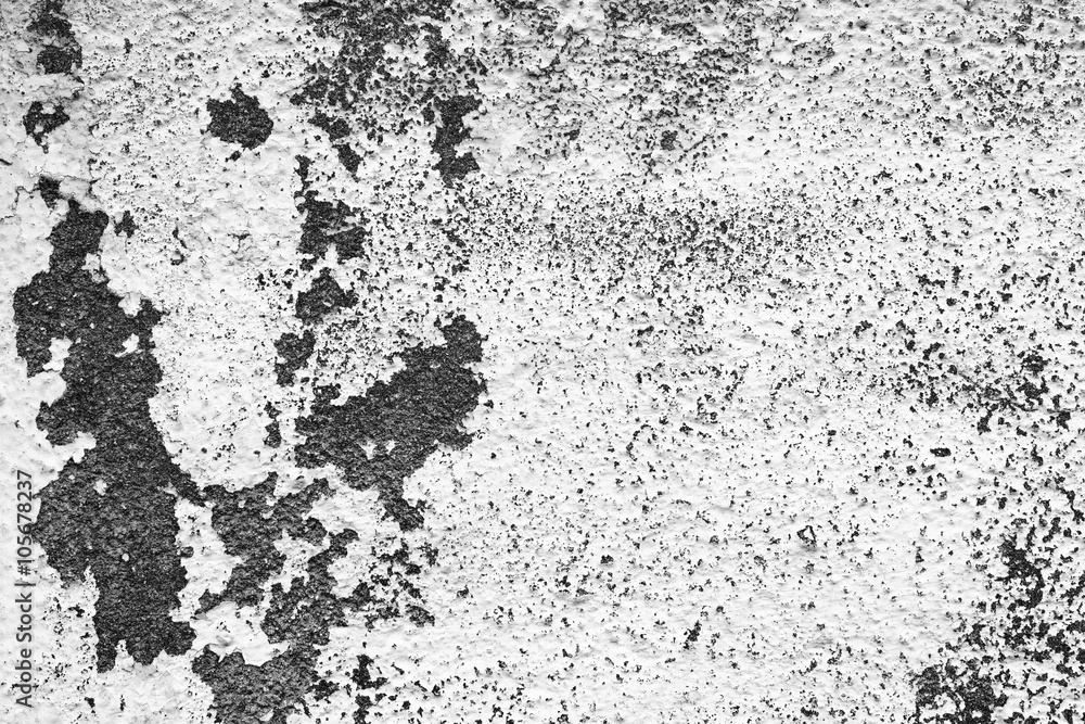 Fototapeta premium Wall fragment with attritions and cracks