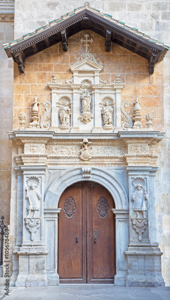 Granada - The renaissance Capilla Real portal
