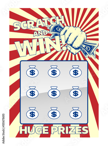 Lotto Scratch Card