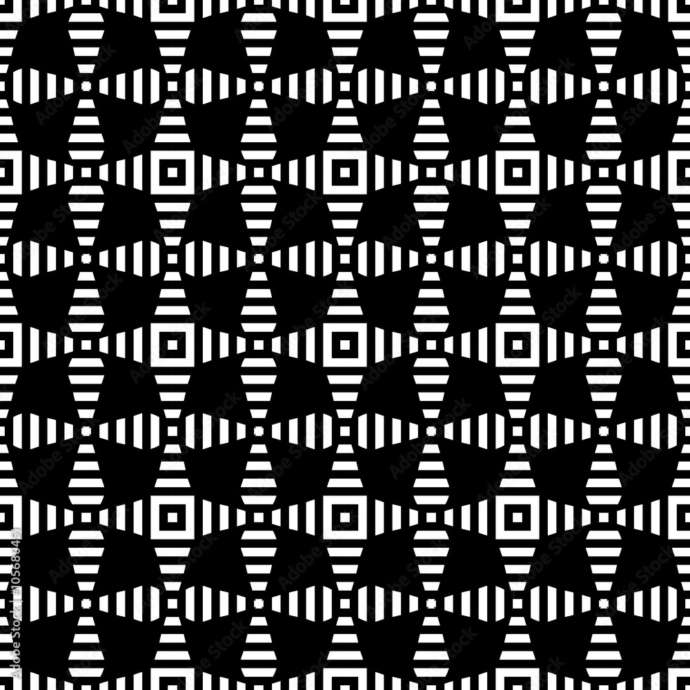 Vector modern seamless geometry pattern squares, black and white abstract geometric background, subtle pillow print, monochrome retro texture, hipster fashion design Vector modern seamless geometry pattern squares, black and white abstract geometric background, subtle pillow print, monochrome retro texture, hipster fashion design