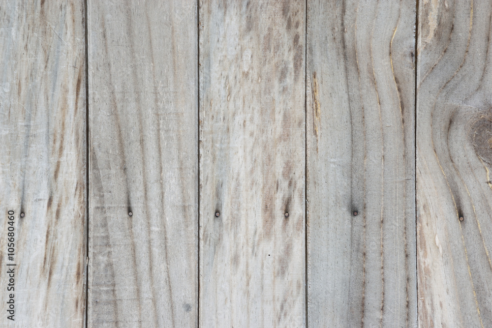 Natural bright grey wood texture for background display