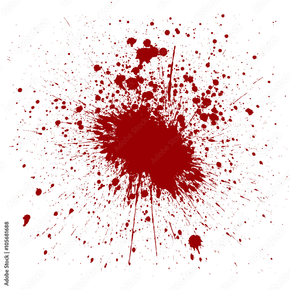 Red Ink Splatter Background. illustration vector design