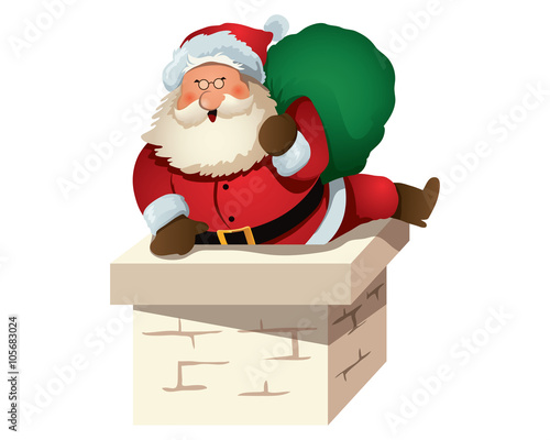Santa Clause - Chimney Enterance