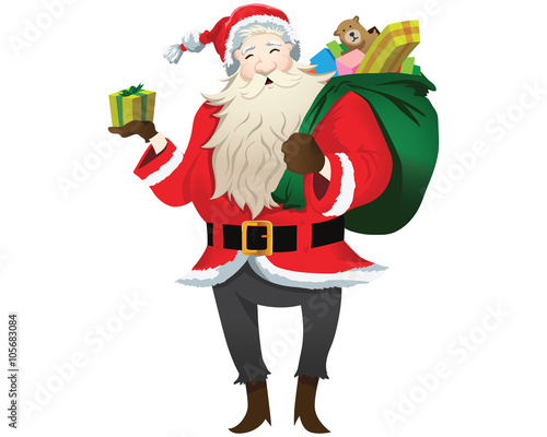 Santa Clause - Present Box