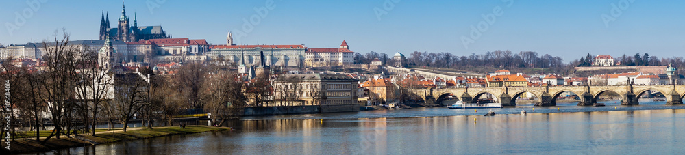 Obraz premium Panoramę Pragi