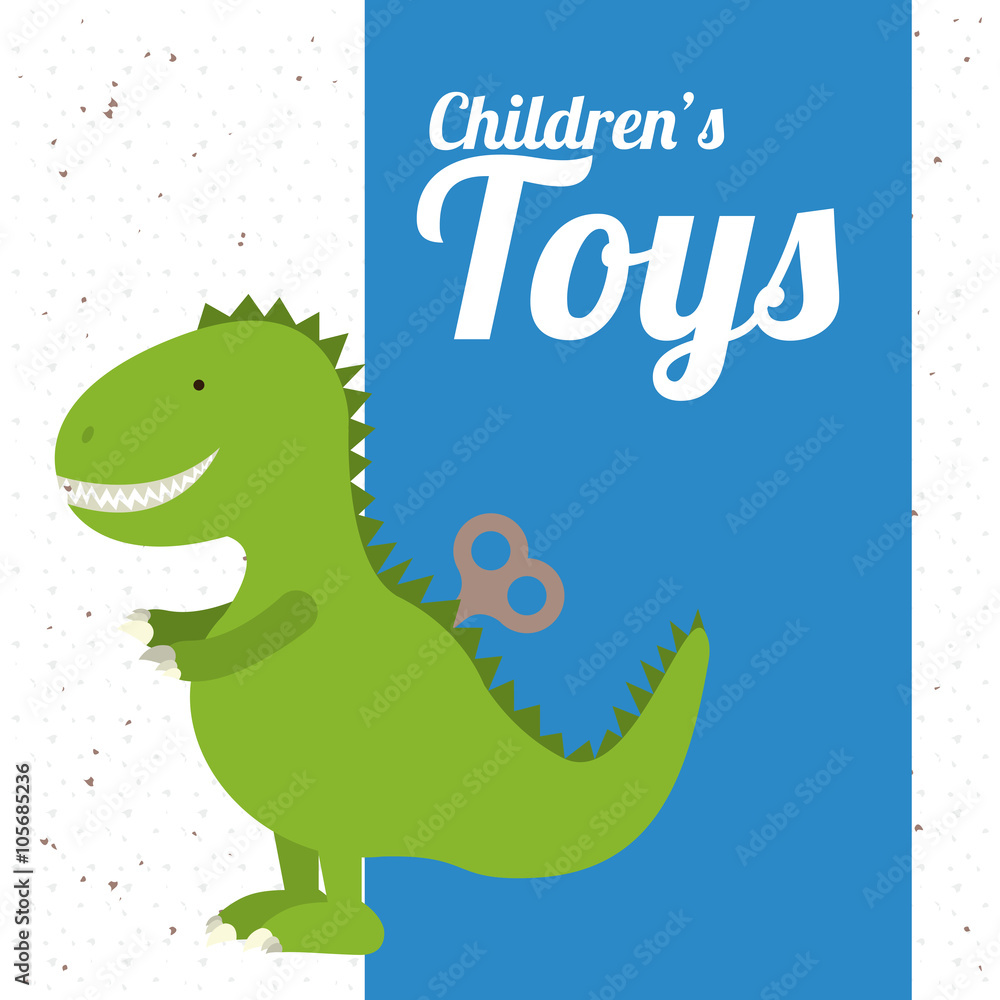 Fototapeta premium children toys design 