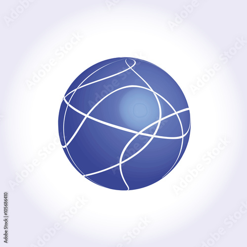 Blue Sphere logotype icon
