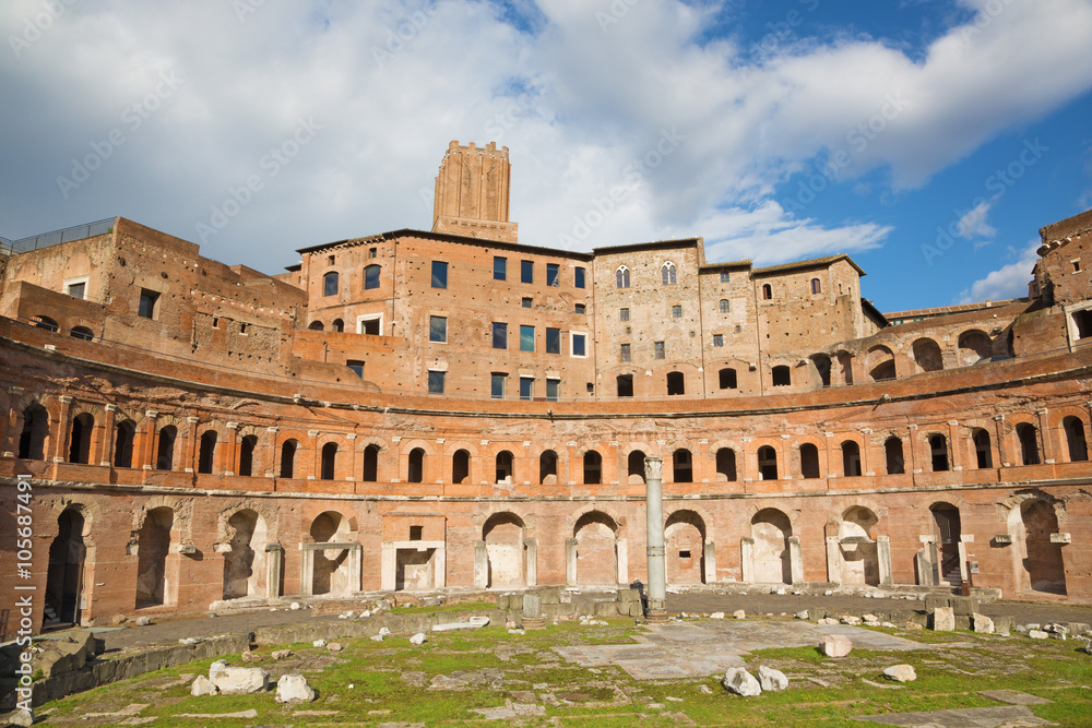 Rome - Foro di Traiano - Trajan's Forum