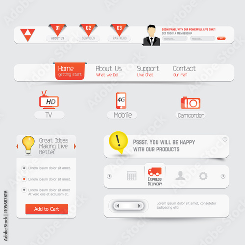 Web Navigation Elements 2016/1