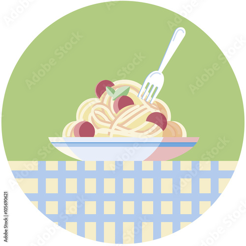 Plato de pasta