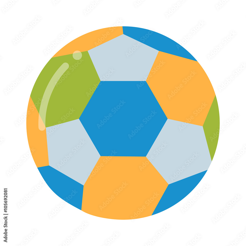 Soccer ball isolated on white illustration. Soccer ball isolated on white illustration.