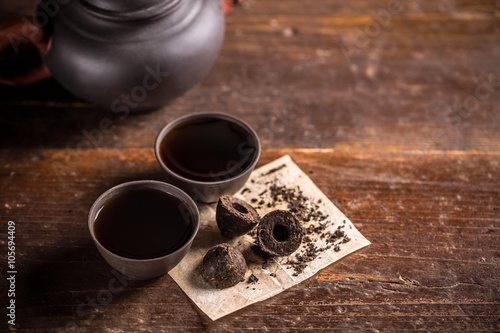 Chinese pu-erh tea